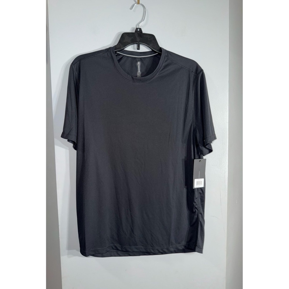 Ten Thousand black lightweight short sleeve performance shirt new size large